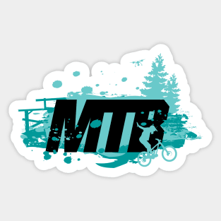 MTB - Mountain Biking Sticker